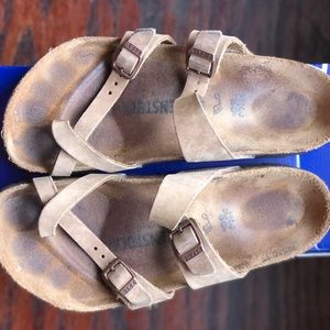 Birkenstock Mayari Tobacco brown oiled leather